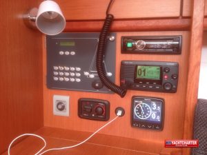 Detailanblick Schiff - KM Yachtcharter