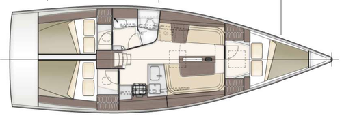 Detailanblick Schiff - KM Yachtcharter