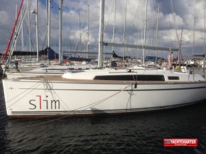 Detailanblick Schiff - KM Yachtcharter