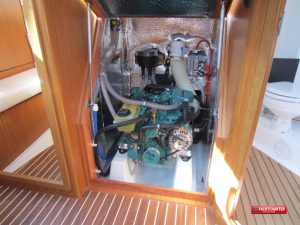 Detailanblick Schiff - KM Yachtcharter